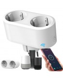 Умен двоен контакт с Wi-Fi таймер 16a приложение